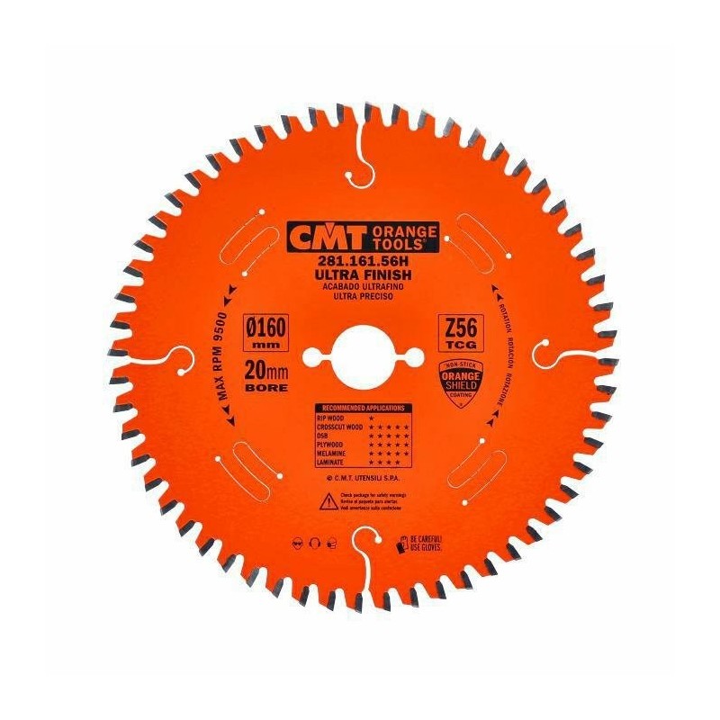 Piła tarczowa HM D 160 F 20 Z 56 K-P 2,2-1,6 TCG -3 NEG