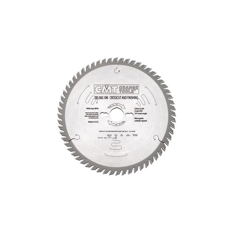 Piła tarczowa HM D 260x2,8 F 30 Z 60 K 2,8-1,8 15ATB