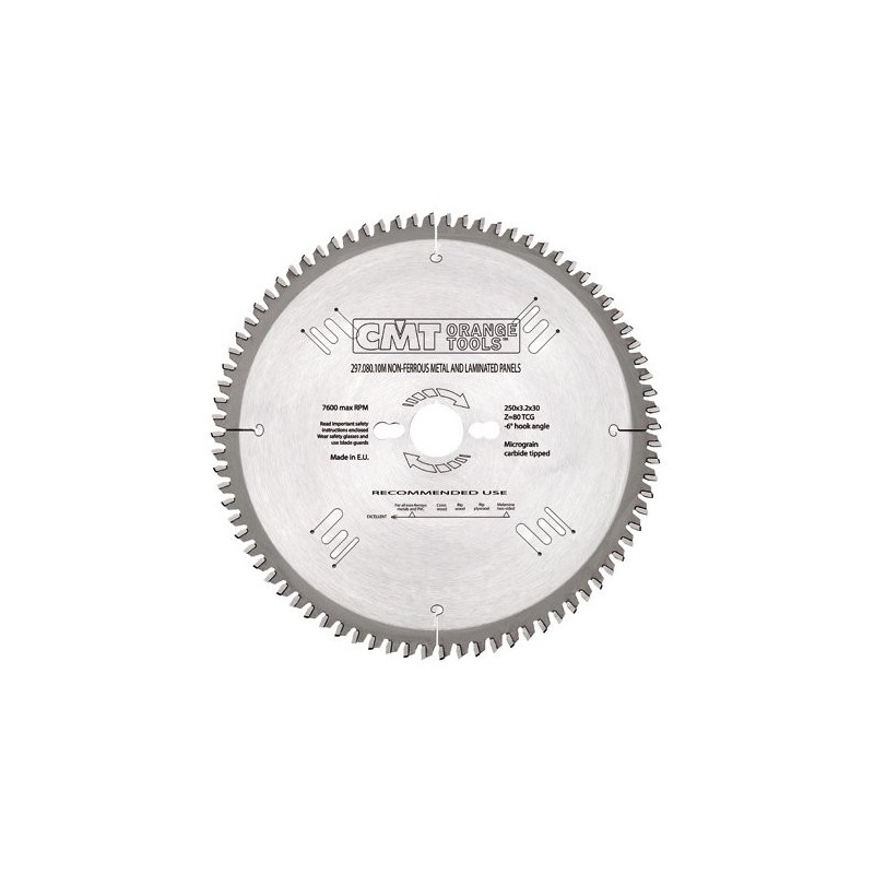 Piła tarczowa do aluminium HW D 250 F 30 Z 80 K 3,2-2,8 -6