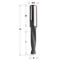 Wiertło NP HW D 11 I 35 L 70 S 10x30 RH