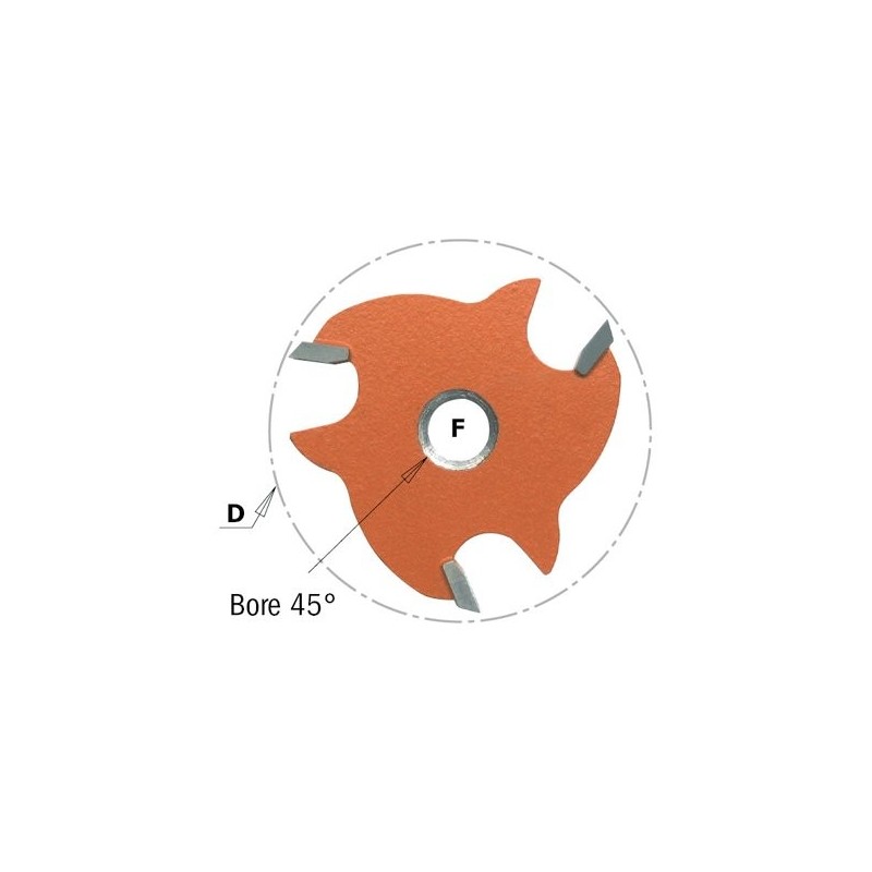 Ostrze HM D 47,6 i 3,2 f-8