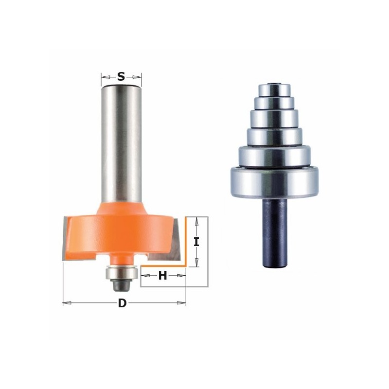 Frez HM D 34,9 I 12.7 H 0-12,7 S 8