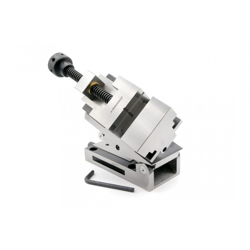 Precyzyjne imadło szlifierskie sinusowe uchylne 2-osiowe 75x76 mm SPZSD DARMET Precyzyjne imadło szlifierskie sinusowe uchylne 2-osiowe 75x76 mm SPZSD DARMET