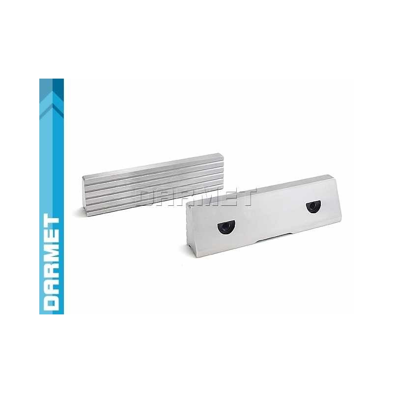 Mors d'étau 175 mm FPZ | rainuré | 2 pcs. - DARMET