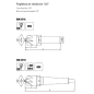 DIN 347- A,B 120º countersink for metal