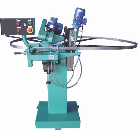 Afiladora semiautomática OW-4 para sierras de cinta para madera